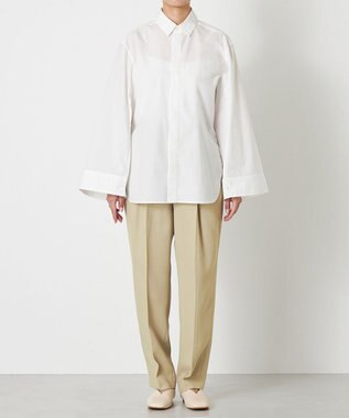 NAVE 【Nave】タイプライター シャツ ホワイト系