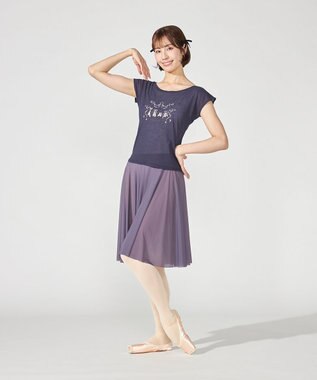 Chacott Ｔシャツ ネイビー