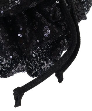 Green Parks ＥＴＳ．スパンコールショルダーバッグ Black