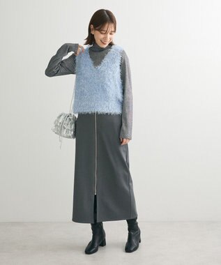 Green Parks ＥＴＳ．スパンコールショルダーバッグ White