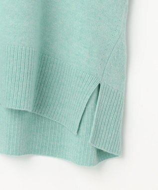 J.PRESS LADIES CASHMERE BLEND クルーネック ニット ミントグリーン系