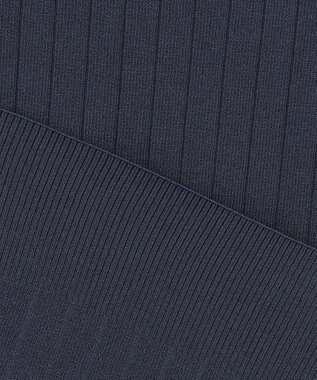 J.PRESS LADIES L 【洗える】レーヨンエリートストレッチ フレンチスリーブ ニット ブルーグレー系