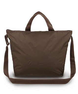LeSportsac DELUXE ZIPTOP TOTE/ダークチョコレート ダークチョコレート