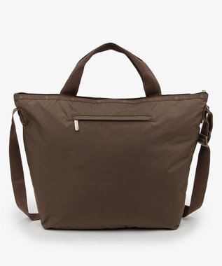 LeSportsac DELUXE ZIPTOP TOTE/ダークチョコレート ダークチョコレート