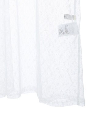 earth music&ecology ＳＥＴ２点レースロゴプルオーバー＋チュールワンピ Light Gray