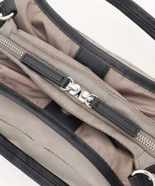 Y'SACCS シワナイロン2WAYトートバッグ Sサイズ グレー