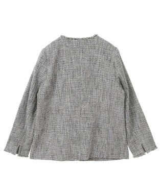 YECCA VECCA 金釦ツイードジャケット Mix