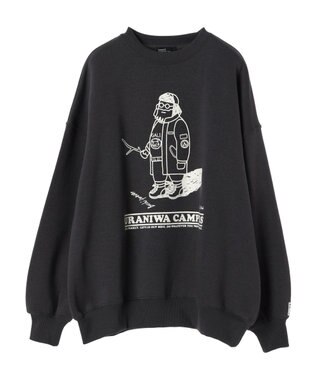 CRAFT STANDARD BOUTIQUE ＵＲＡＮＩＷＡ　ＣＡＭＰＥＲＳ　ＳＷＥＡＴ Charcoal Gray