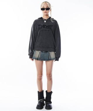 WEGO 【ユニセックス着用ITEM】コンパクトフィットロゴプルオーバー ブラックその他