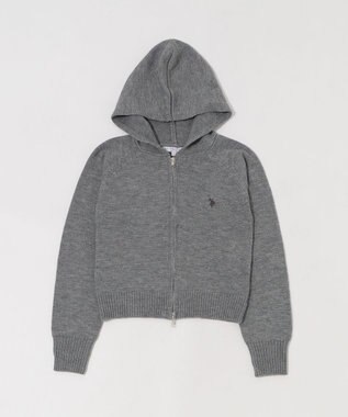 WEGO 【新色追加】別注USPOLOWZIPニットPK グレー