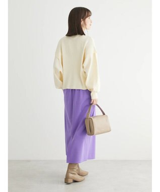 Green Parks ・ＥＬＥＮＣＡＲＥ　ＤＵＥ　ハイネックドルマンニット Ivory