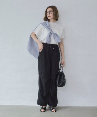 WEGO 【2026春夏新作】接触冷感フレンチスリーブT オフホワイト