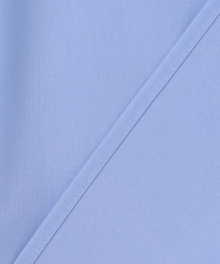 組曲 S 【加藤ローサさん着用 / 前後着用可】コットンタッチシャーティング刺繍入り ブラウス ブルー系