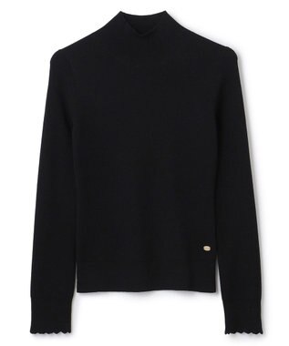 TOCCA 【洗える】WAVE CARRENT PULLOVER ニットプルオーバー ブラック系