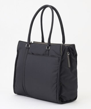 Y'SACCS 【ムック本掲載】ツイルナイロン　スクエアトート　Mサイズ ダークグレー