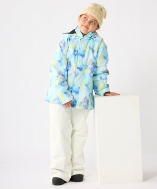 OP／FILA 【ocean pacific】スノーウェア 上下セット 耐水圧10000mm サックス