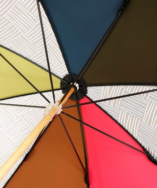 +RING 【UVカット95%以上】【UPF50＋】プラスリング レディース向け 晴雨兼用（長ショート） MLT T1299 マルチカラー