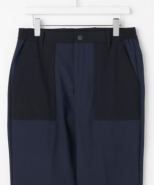 23区GOLF 【MEN】トリコットボンディングテーパードパンツ ネイビー系