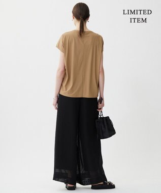 ICB 【WEB限定・接触冷感・UVカット・速乾】マットスキューバ 半袖プルオーバー チノベージュ系