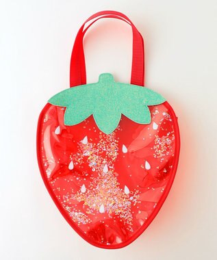 ANY KIDS クリアモチーフプールバッグ いちご