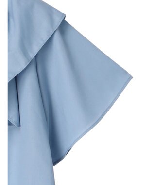 earth music&ecology ビッグカラーチェーンブラウス Sax