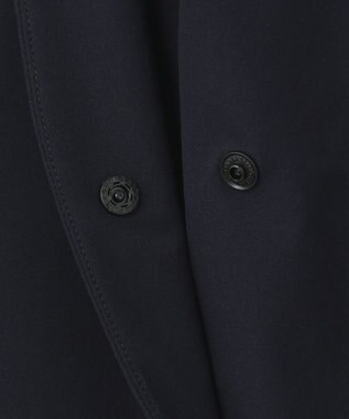 ICB 【UVカット・洗える】4WAYストレッチタフタ ノーカラージャケット ネイビー系