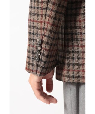 DAKS カジュアルハウスツイード テーラードブレザー ハウスチェック