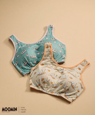 une nana cool 【ムーミン】MOOMIN × une nana ccol ナイトアップブラ BE