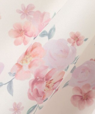 ANY KIDS フラワープリントワンピース エクリュ