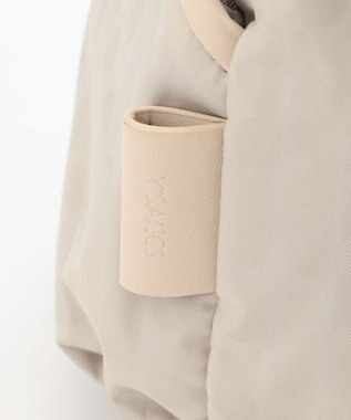 Y'SACCS Polka Dots　パイピングポケットポシェット アイボリー