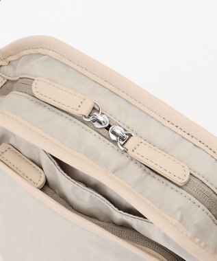 Y'SACCS Polka Dots　パイピングポケットポシェット アイボリー