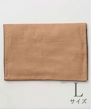 京和晒綿紗 ガーゼ枕カバー 柿渋3重合わせ L50×70用