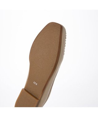 ing <ing>リボンモカシンシューズ オーク