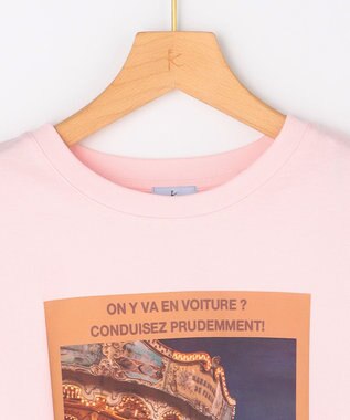 組曲 S 【先行予約】チャットフォト Ｔシャツ ピンク系