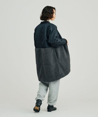 J.PRESS YORK STREET 【WOMEN】MA-1 ボア アウター ブラック系