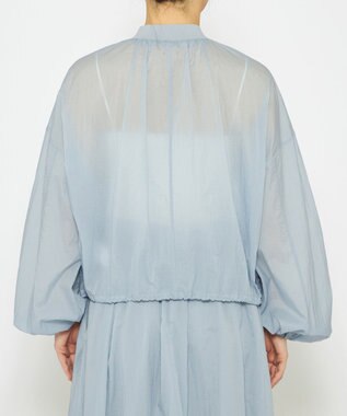 uncrave 【撥水・洗濯機洗い可】シアープルーフナイロン ブルゾン（uncrave STANDARD） サックス