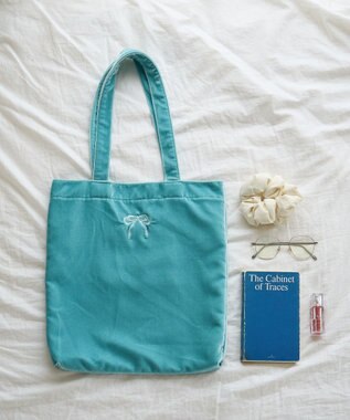 earth music&ecology 【WEB限定】ベロアトートバッグ