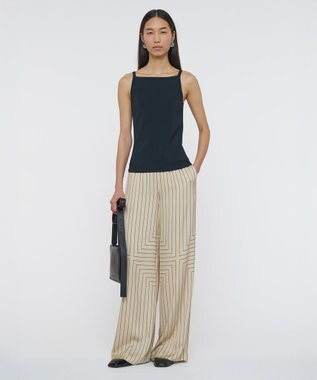 JOSEPH フルニードルビスコース　ニットタンクトップ Black