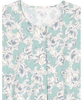 Wing パジャマ 長袖 長ズボン 綿100%(本体) レディース EP6009 ウイング／ワコール メロン