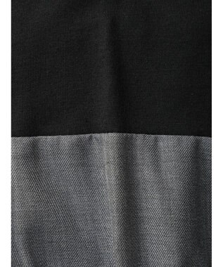 Green Parks 共ベルト付きビスチェ風ドッキングワンピース Gray Mixture