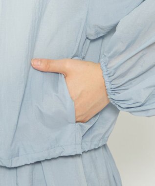 uncrave 【撥水・洗濯機洗い可】シアープルーフナイロン ブルゾン（uncrave STANDARD） サックス