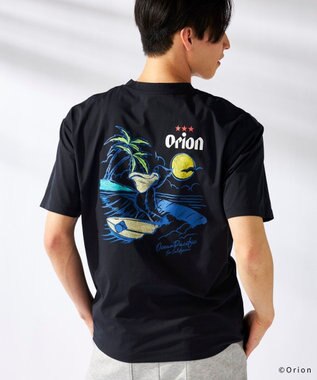 OP／FILA 【Ocean Pacific×ORION】UPF50+ペアテックスTシャツ ブラック