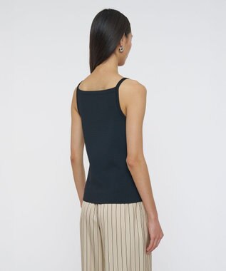JOSEPH フルニードルビスコース　ニットタンクトップ Black