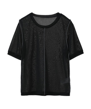 earth music&ecology シアーチュールプルオーバー Black