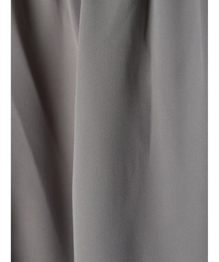 Green Parks きれいシルエットパンツ（ベルト付きとろみワイド） Gray