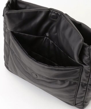 JOSEPH HOMME シンセティックソフトレザー　ワンショルダーバッグ Ｍサイズ ブラック系