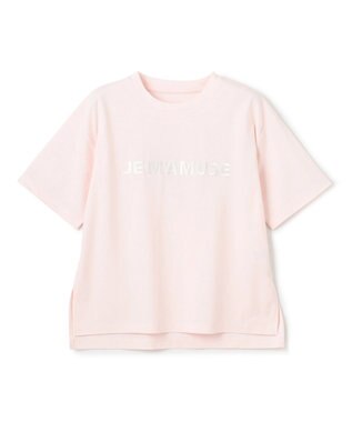 UNFILO BEAUTY FORM-Tコットン ロゴ半袖T ライトピンク