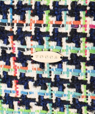 TOCCA 【再入荷！ヨンアさんコラボ】WAVES TOTE BAG トートバッグ マルチツイード系
