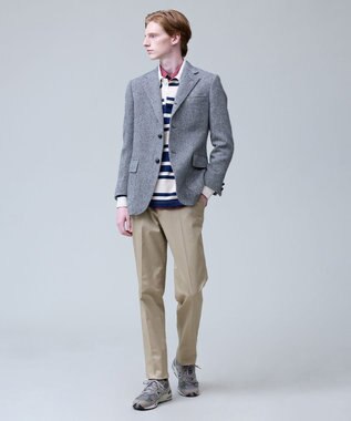 J.PRESS MEN 【定番】LOVAT LAVEROCK TWEED ヘリンボンツイードジャケット グレー系1