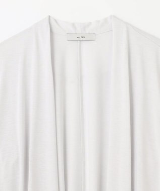 ANY 【接触冷感/UVケア/吸水速乾】長袖シアーカーディガン アイスグレー